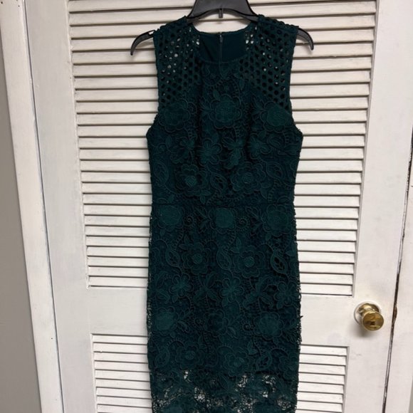 Robe Cocktail Lipsy émeraude Verte Taille 8 - Neuf Sans étiquettes
